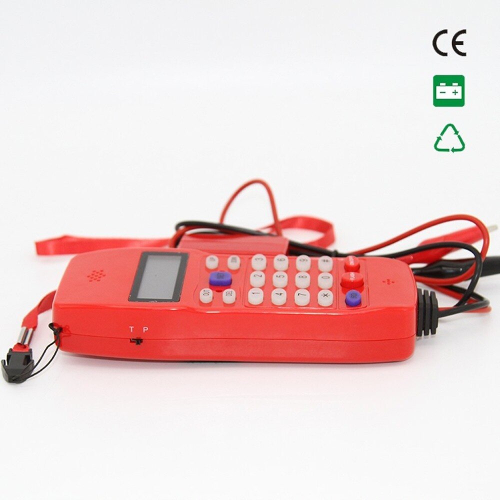 Probador NF-866 Cable de línea de teléfono con pantalla de visualización herramienta óptica Tele fibra comprobar DTMF identificador de llamadas máquina de búsqueda de detección automática
