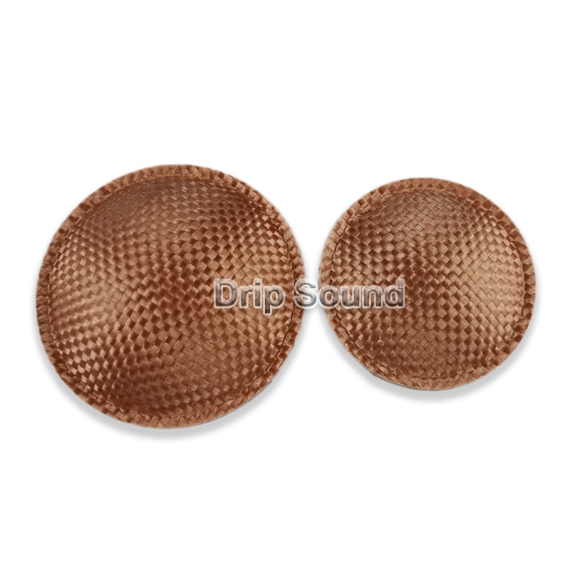 2pcs 45mm/55 millimetri Altoparlante Dust Cap Woofer Altoparlante Fibra di Vetro In Fibra di Vetro Cupola Cono Copertura Basso di Riparazione parti