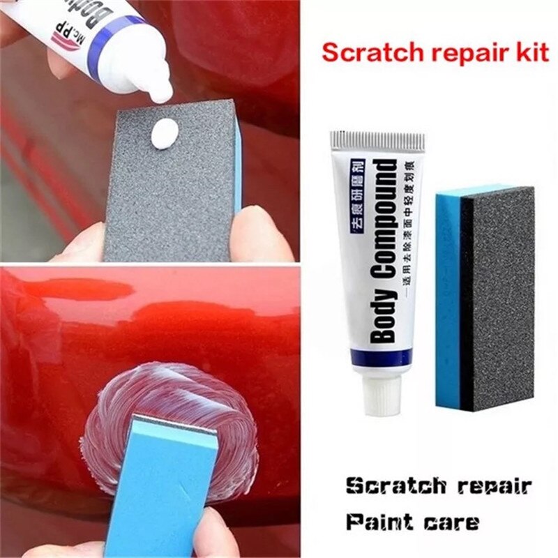 Body Compound Fix It Car Body Grinding Compound MC308 Paste Set Scratch Paint Care Auto Polishing Car Paste Polish Car Cleaning
