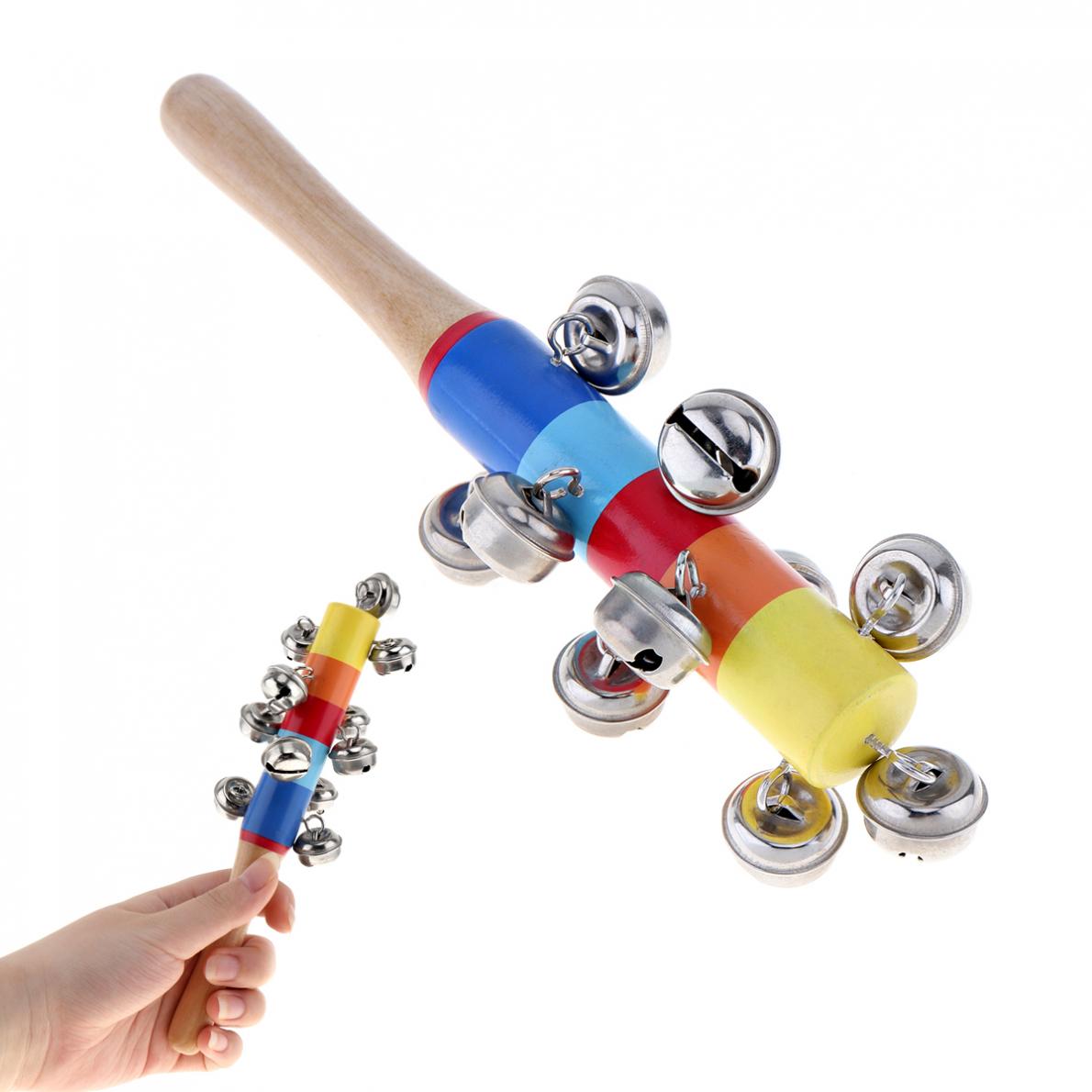 Bells 17Pcs/Lot Musical Instruments 8 Tone Xylophone Set 9 Kinds Kids Percussion for Children / Baby / Early Education