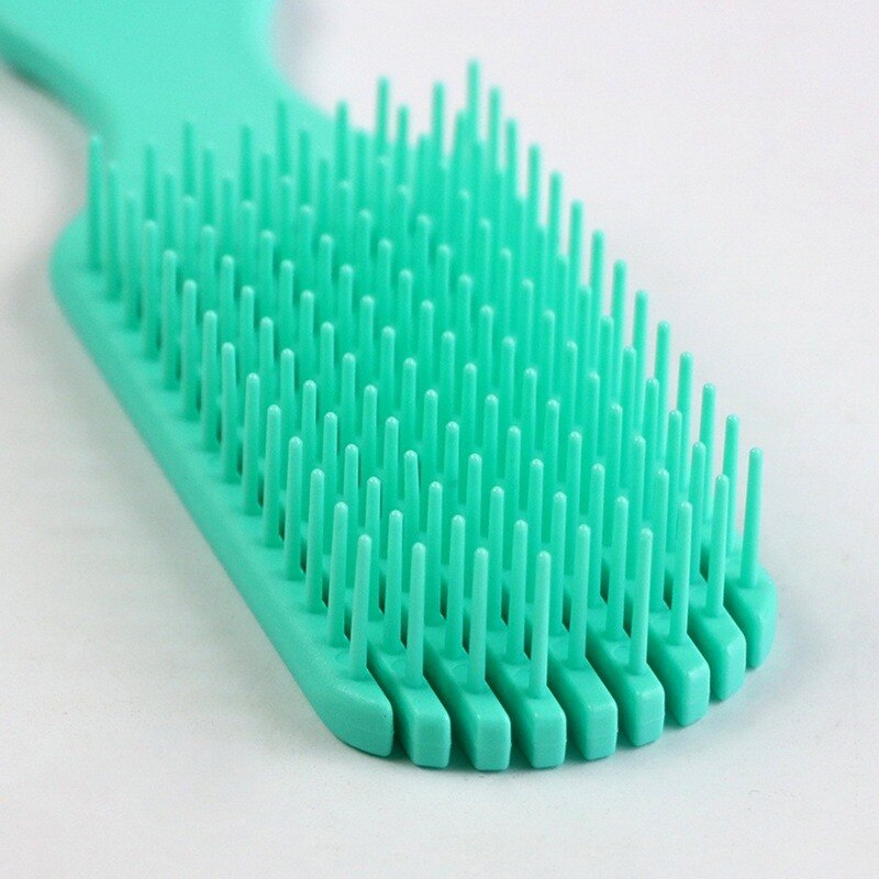 Hair Brush Detangling Brush Scalp Massager ABS Rubber Hair Comb Salon Detangler Hairbrush for Women Wet Curly Hair Styling Tools