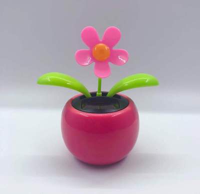 Magia Solar Powered Dancing Fiori Oscillante Bobble Regalo Del Giocattolo Auto Della Decorazione Della Novità Felice Danza Solare Giocattoli Regalo Per I Bambini: H