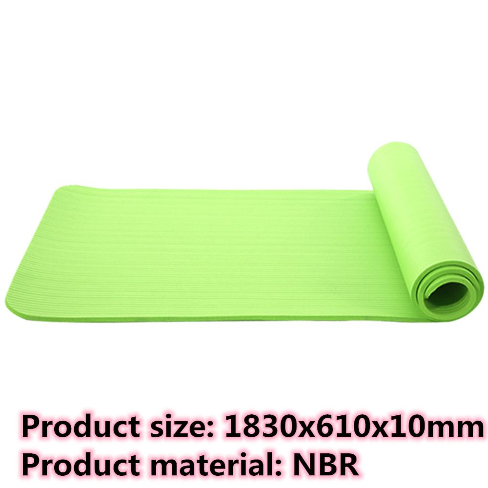 EVA/NBR Yoga Mat Beginner Environmental Fitness Gymnastics Non-Slip Sport Gym Soft Pilates Mats for Exercise, Yoga, and Pilates: 9