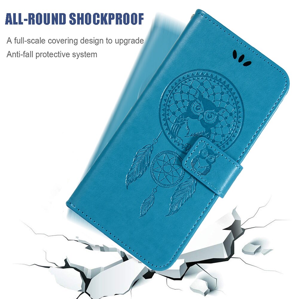 Flip Case Honor 9X Case Luxury Wallet PU Leather Back Cover Phone Case For Huawei Honor 9X STK-LX1 9 X Honor9X Case Cover 6.59