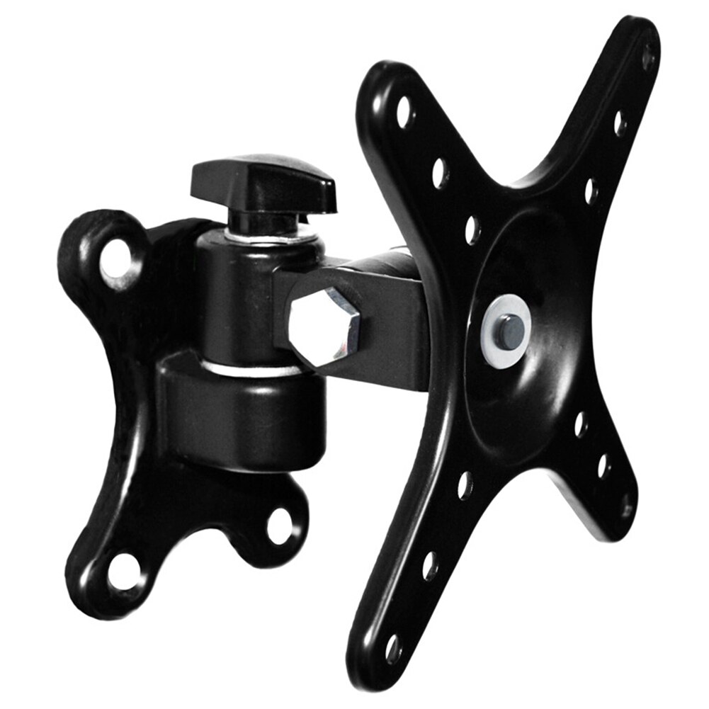 Adjustable Angle Home 14 To 27inch TV Bracket Strong Bearing Flat Screen Support Universal Wall Mount Rotatable Rack Hanging