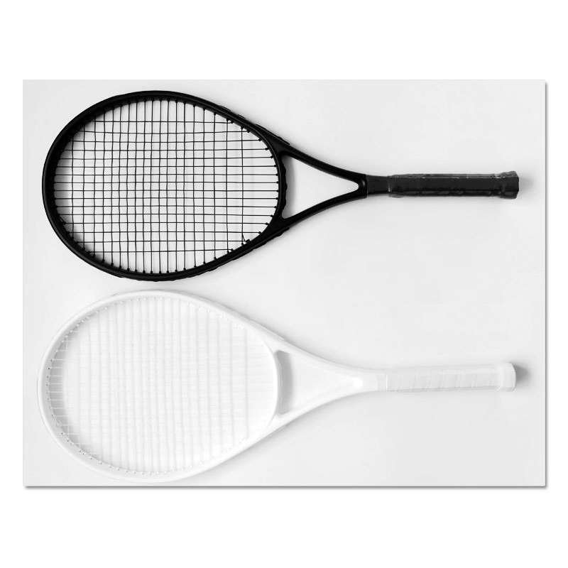 Rakieta tenisowa dla dorosłych nowicjusze wytrzymałe treningi z pełnym węglem pojedyncze rakiety Tenis Padel worek strunowy ultra lekki Raquete De Tenis -40