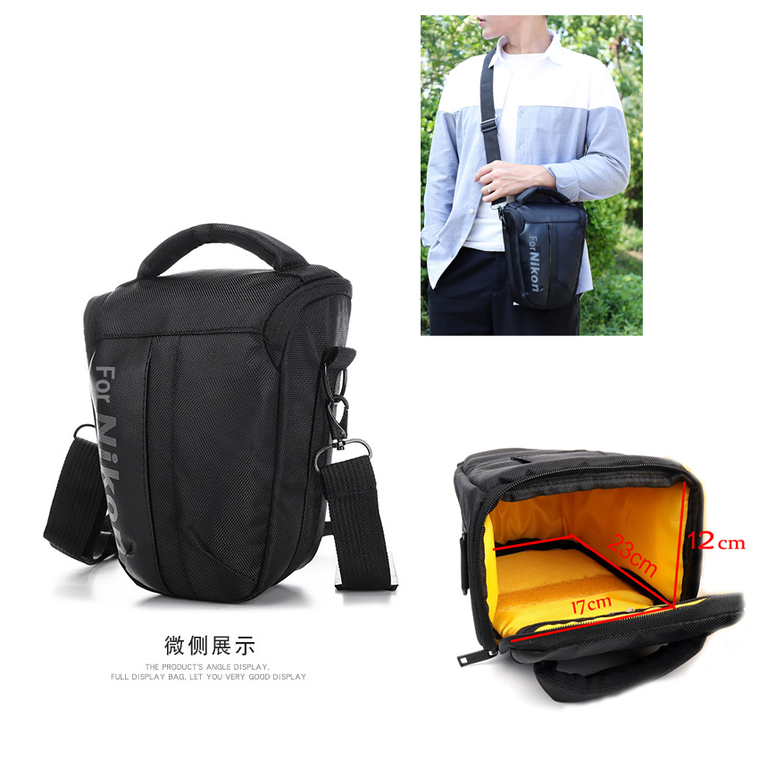 DSLR Kamera Tasche Für Nikon D7200 D7100 D7000 D5300 D5200 D5100 D3300 D3200 D610 D750 D80 D90 P1000 schulter tasche Schutzhülle