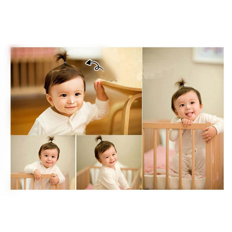 10 stuks/partij elastische haarband voor kinderen, scrunchy, kleine hoofddeksels, veelkleurige wegwerpbare rubberen band, kledingaccessoires