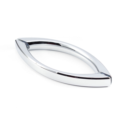 Shower room toilet push pull glass door push handle plastic 198mm200mm bilateral handle（LQ40）: Beige