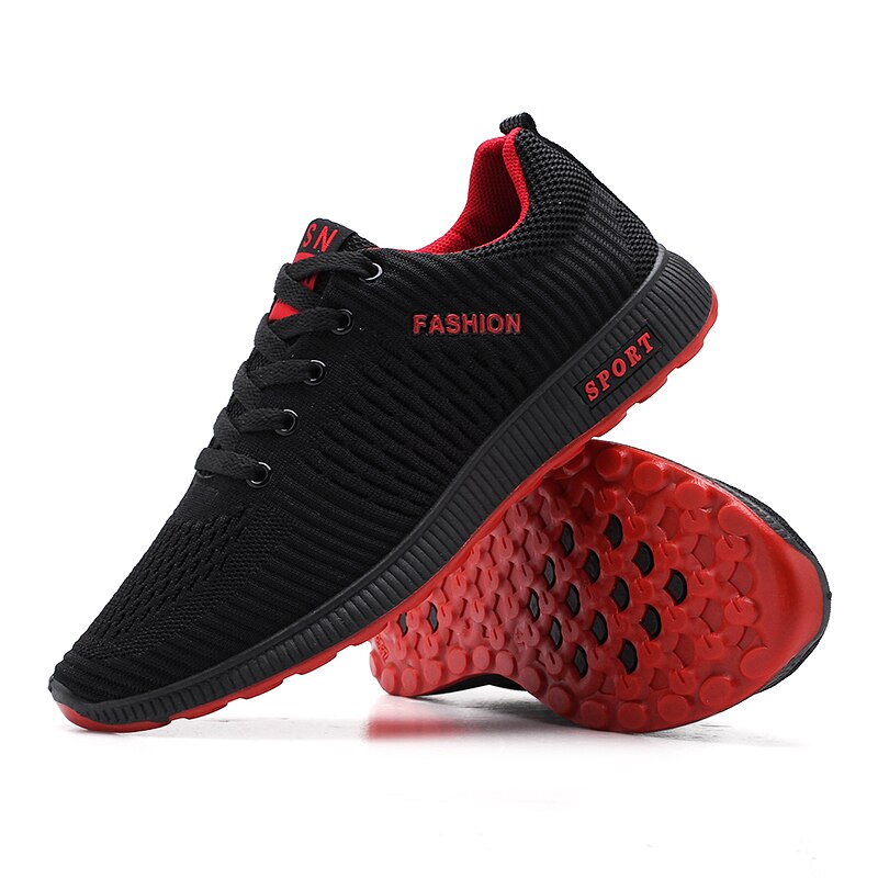 2021 novos tênis dos homens confortáveis sapatos de skate sapatos respirável sapatos clássicos preto vermelho zapatos hombre