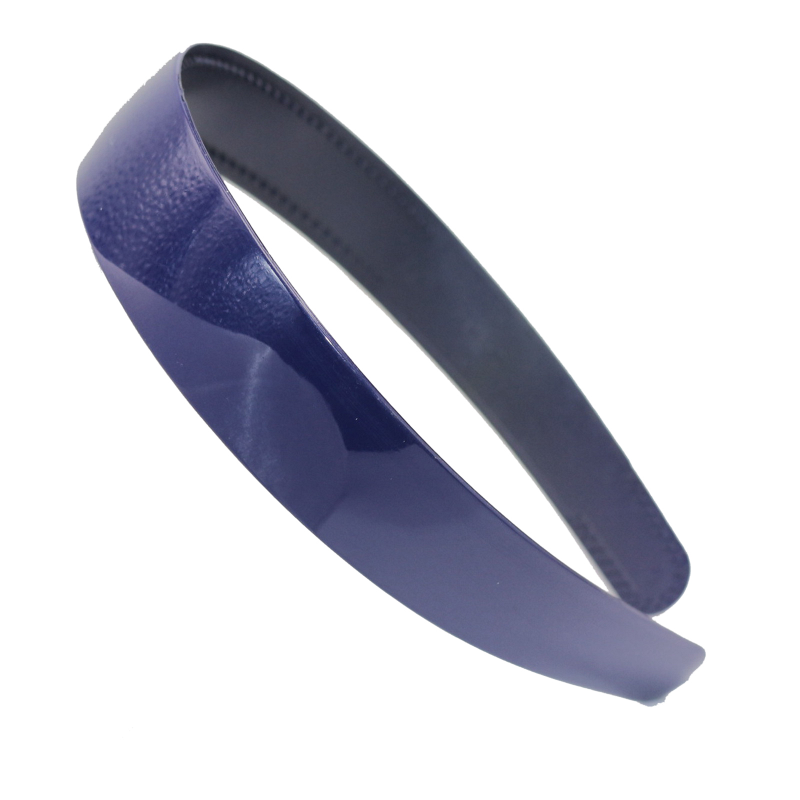 5 Bright Color Plastic Wide Alice Hair Band Headband 25mm(1") Hair Accessories: DEEP BLUE