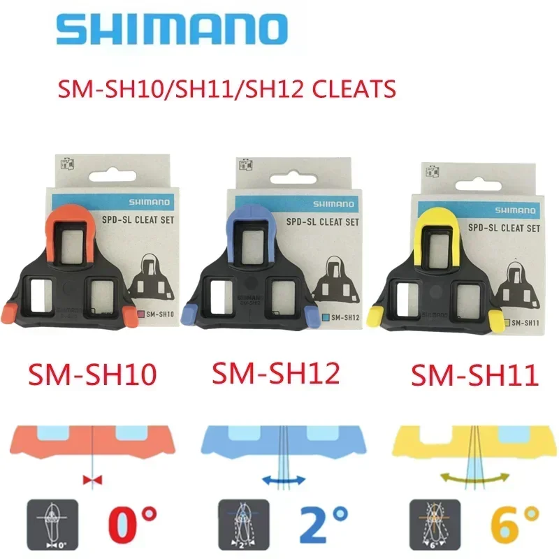 Shimano SH11 SH12 SH10 Schoenplaten SPD Cleat Set Racefiets Pedalen Schoenplaten Fiets SH10 Schoenplaten Pedalen Plaat Clip