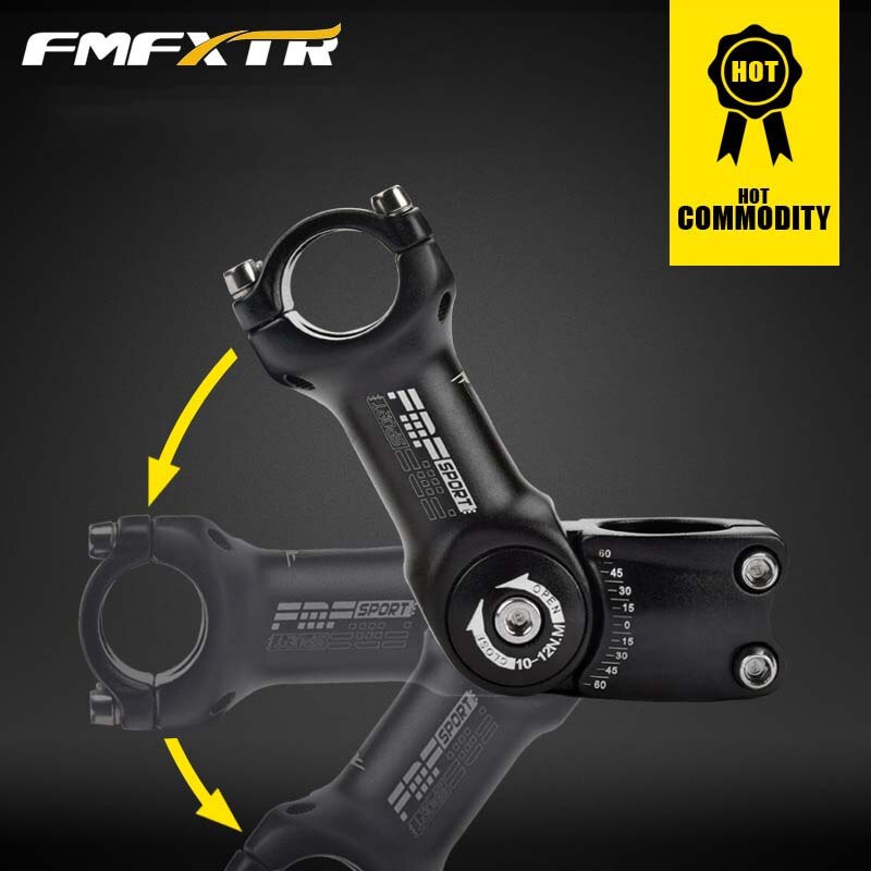 FMF Bike Stem adjustable angle stem 25.4mm 31.8mm handlebar height increase riser stem mtb mountain bike road