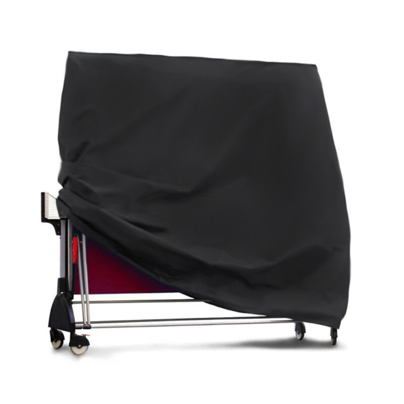 Housse de protection de Table de Ping-Pong pliante noire, 160x90x150cm, étanche, Anti-poussière, réglable, pour la maison