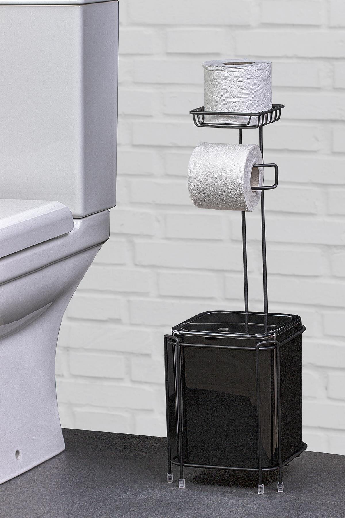 Wc pinsel, mülleimer und Serviette Halfter einstellen badezimmer zubehör innovativ luxus Gold Lagerung organizer neue stil zu hause