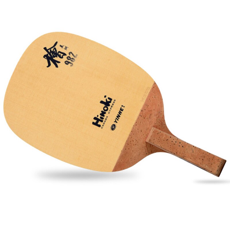 Originale Yinhe via lattea Galaxy 982 Hinoki giapponese penhold ping pong racchetta da ping pong un cipresso