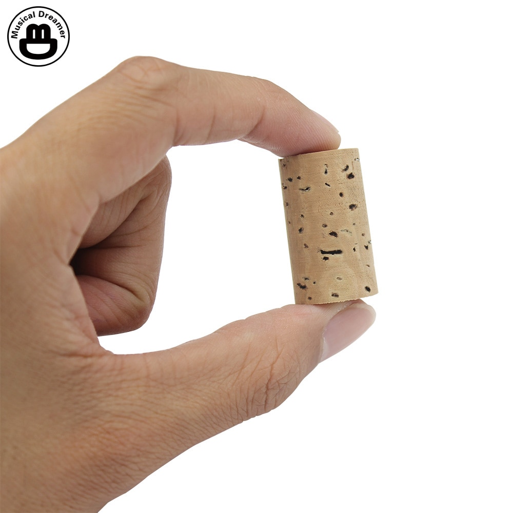 Flute Cork Headjoint Flute Repair Parts Natural Cork Stopper Replacement Part for Flute Musical Instrument Accessories