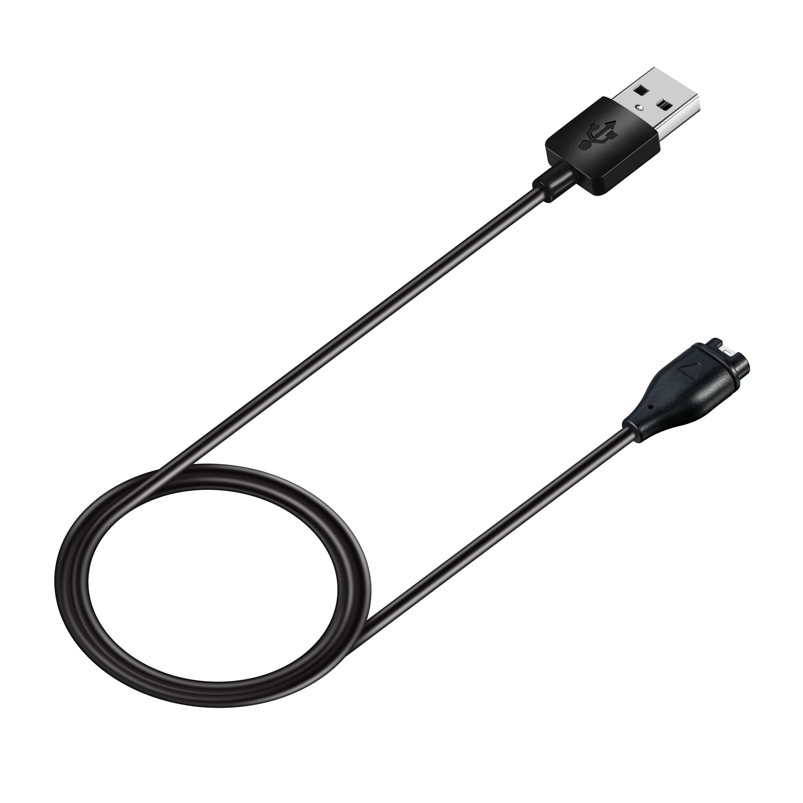 Cable de carga USB para Garmin Vivoactive 3, cargador 4s 935 Venu Sq 945 245 Fenix, cargador de 5S 5 5X Plus 7 6 6S 6X Pro, cubierta de enchufe: 1pcs charger cable