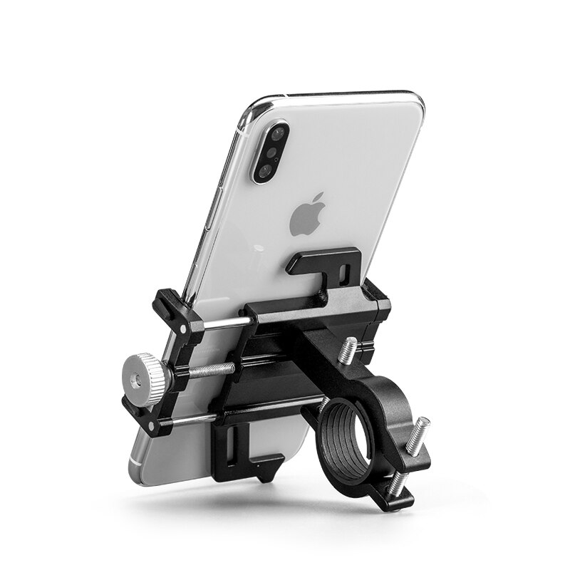 ROCKBROS Motorcycle Electric Bicycle Phone Holder Smartphone CNC Aluminum Alloy Bracket Five Claws Mechanical Bike Phone Holder