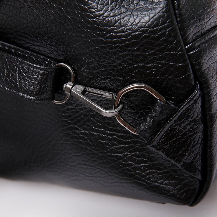 Di Cuoio dell'UNITÀ di elaborazione Delle Donne Zaino Femminile Zaini Neri ottavino Sacchetti Della Chiusura Lampo per Le Donne 2019 Studente Zaino Solido Zaino per le Ragazze