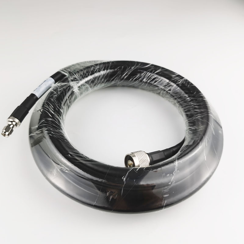 LMR-400 LM400 Cable Coaxial RF con N macho y RP-SMA macho para punto de acceso, transmisor de Radio, antena