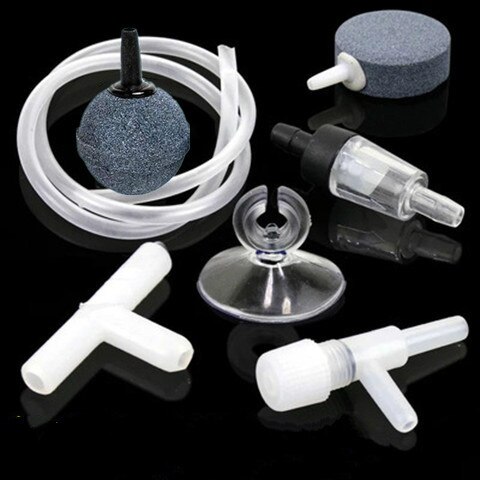 Aquarium accessoires luchtpomp bubbelsteen beluchter aquarium luchtpomp connector luchtleiding buis accessoires luchtpomp terugslagklep