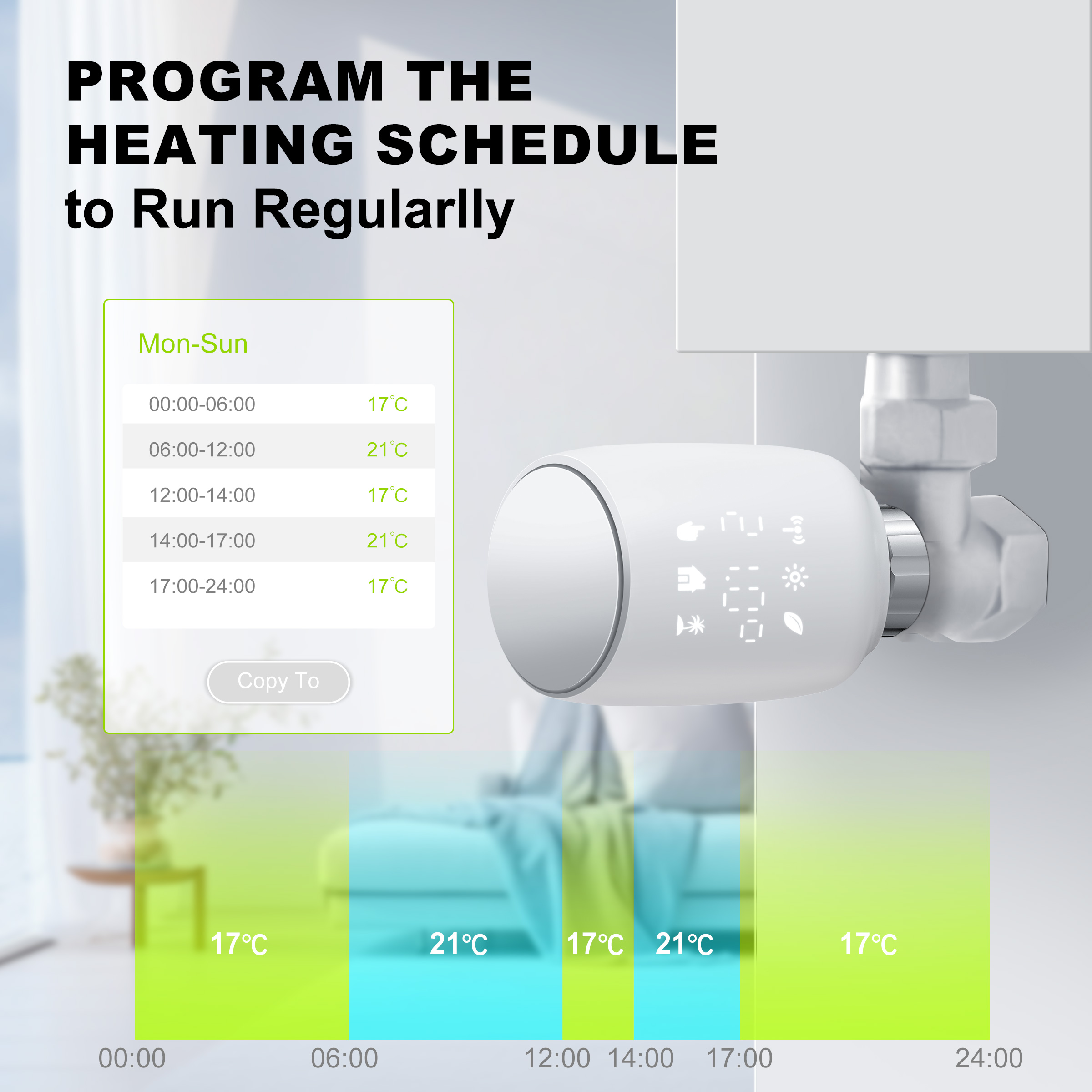 Trv tuya zigbee válvula termostática do radiador inteligente termostato controlador de temperatura programável trabalho com alexa
