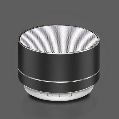 Populaire Speaker Bluetooth Wireless Music Speaker Subwoofer Sport Stereo Sound Led Usb Mini Speaker Bluetooth Draagbare Bass: black