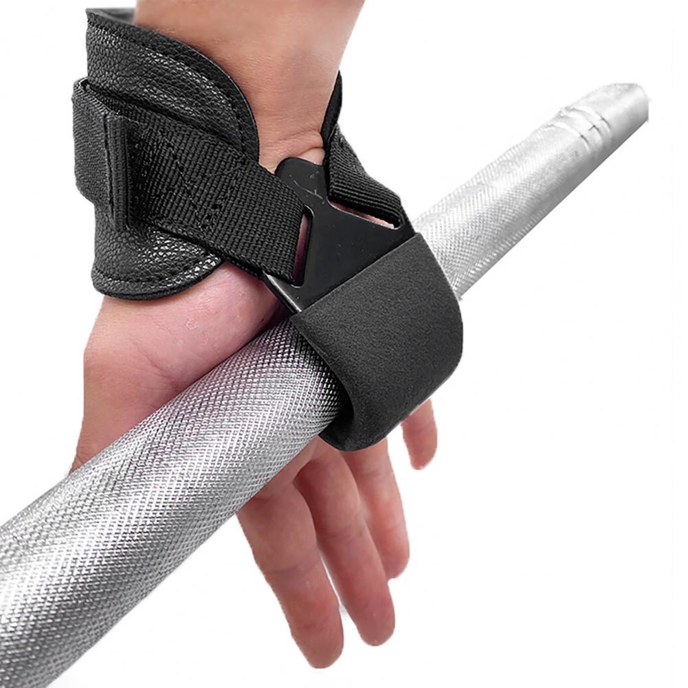1 paio di ganci per sollevamento pesi fitness palestra fitness sollevamento pesi impugnature per allenamento cinghie supporto per polso pesi gancio per manubri di potenza