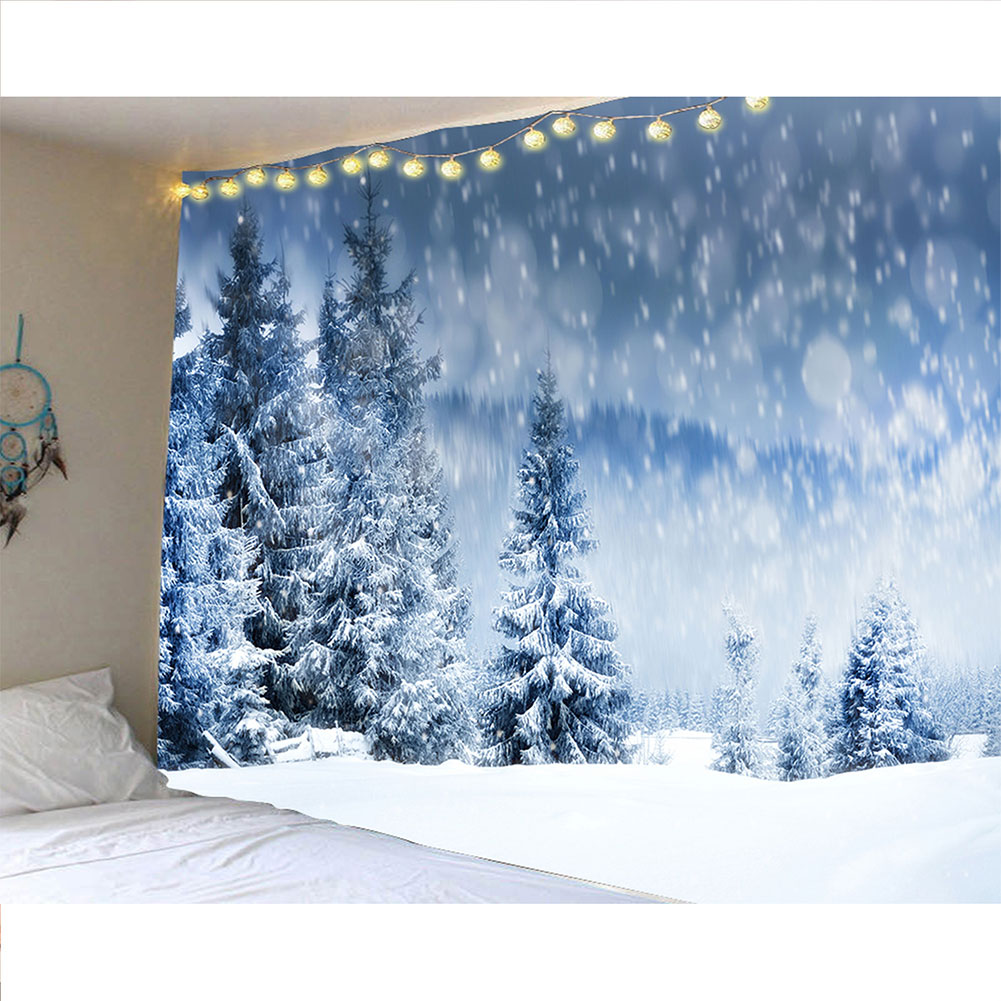 Neue Jahr Wandbehang Tapisserie, Frohe Weihnachten... – Grandado, image size:1001x1001