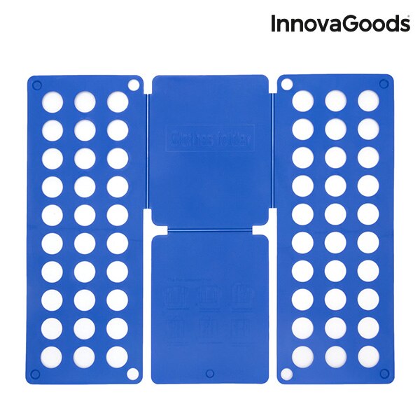 InnovaGoods Doblador de Ropa Adulto y Niño Hogar Con Sencillos Movimientos Tabla Doblar Ordenar Camisetas Jerséis Vestidos Pantalones Blusas Chaquetas Sábanas Toalla Organizador Separador Camisetas Plegador ropa