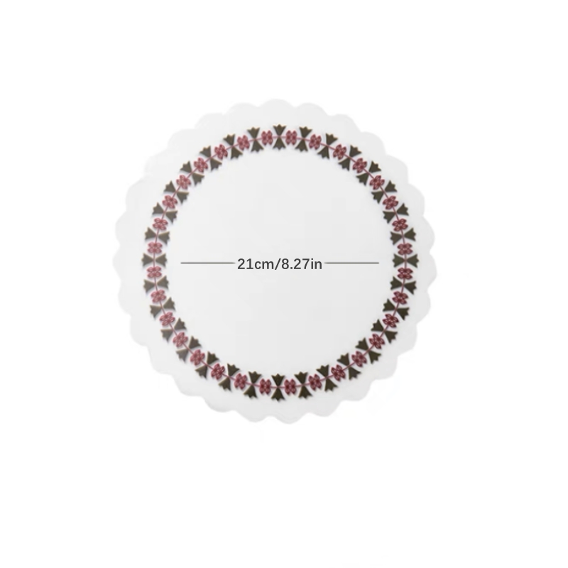 Witte Vetvrije Papieren Kleedjes, Ronde Papieren Wegwerp Placemats Voor Bruiloft, Verjaardag, Serviesdecoratie, Pak 100: Blauw