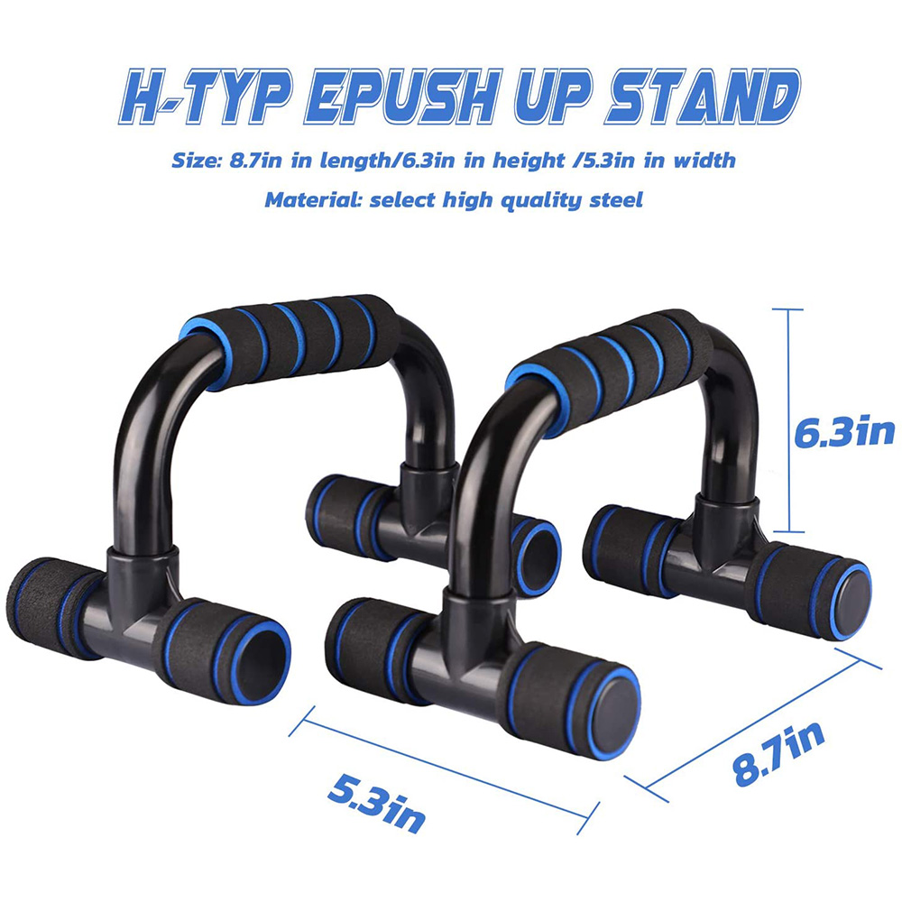 Par de soportes para flexiones, equipos de fitness con asa, soportes para entrenamiento muscular y deportes, soporte para flexiones