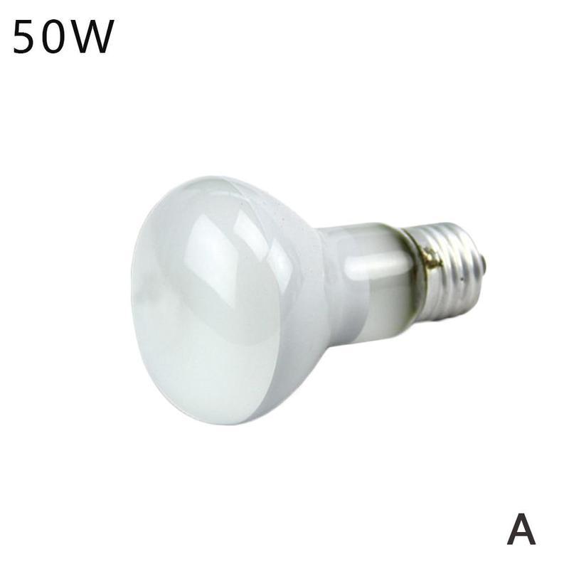 Reptile Heating UVA Lamp Amphibians Tortoise Lizard Terrarium Temperature Controller 25/50/70w Uv Daylight Light Bulb Heater: A 50W