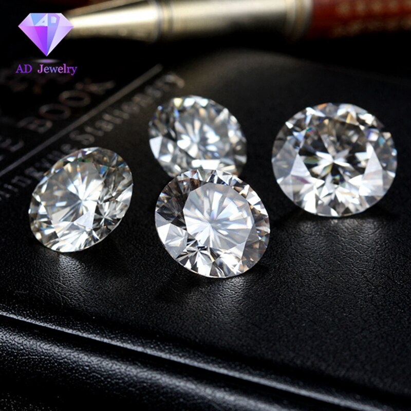 4 mm DEF Start Cut Wit Moissanite Steen Losse Moissanite Diamant 0.3 karaat voor Sieraden