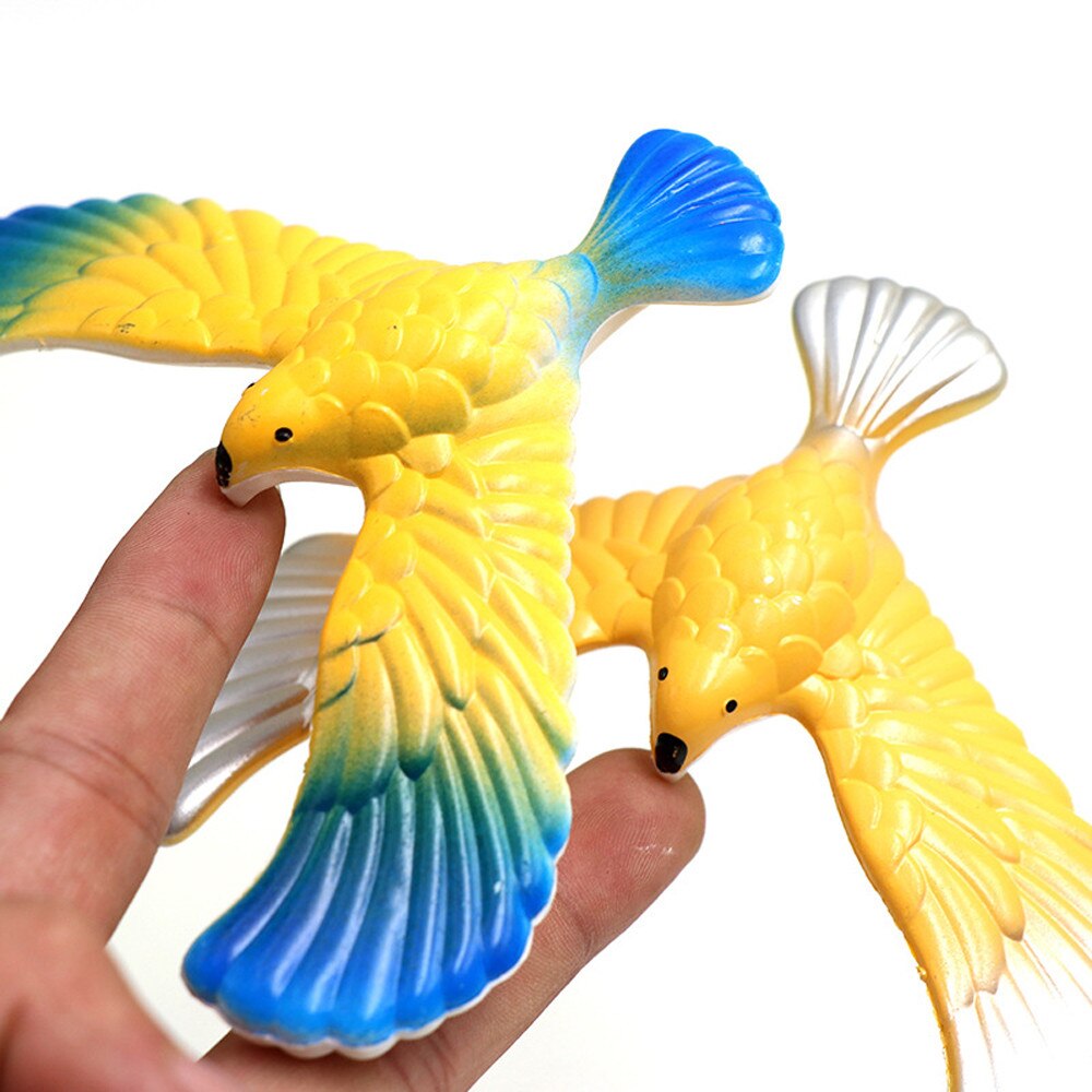 Novelty Verbazingwekkende Balance Eagle Vogel Speelgoed Magic Handhaven Home Office Plezier Leren Gag Speelgoed Voor Kid #3