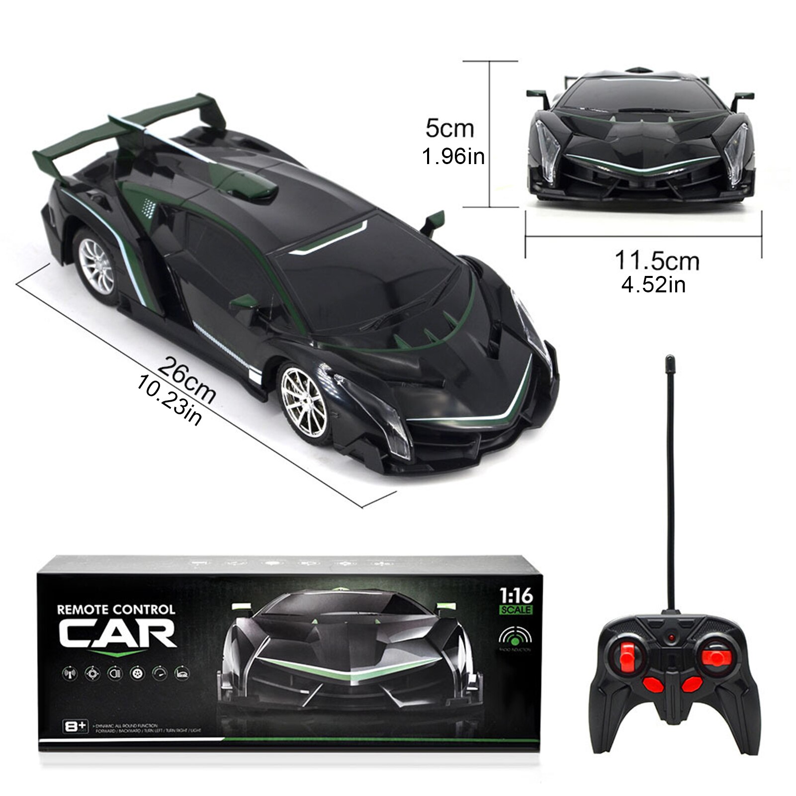 1:20 Fernbedienung Auto 4 Weg RC Sport Rennen Spielzeug Auto Wiederaufladbare hoch-Geschwindigkeit-Driften freundlicher Fernbedienung Auto Spielzeug