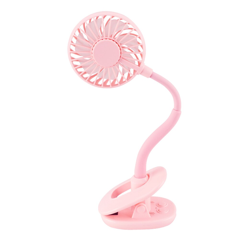 Mini Aromatherapy Clip Fan USB Rechargeable Portable Electric Ventilator