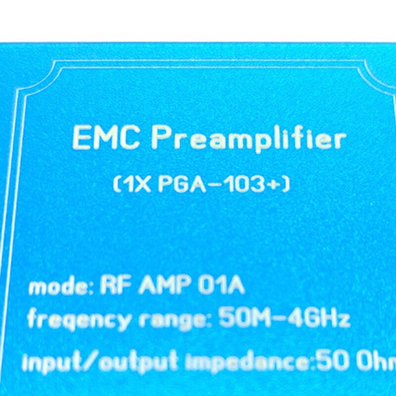 50M-4Ghz LNA,PGA-103 + EMC EMI Magnetic Field Probe Signal Amplifier Preamplifier AMP