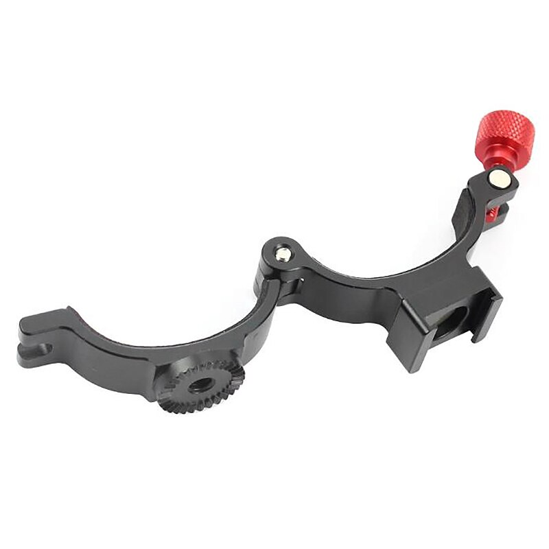 Cnc 1/4 Draad Uitbreiding Mount Ring Shoe Adapter Statief Houder Voor Dji OSMO2 Pocket Stabilizer Draagbare Handheld Gimbal Deel