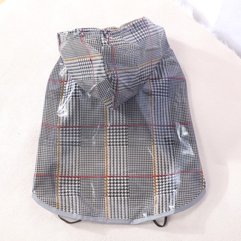 Pug Clothes French Bulldog Raincoat Welsh Corgi Coat Jacket Pet Dog Waterproof Clothing Rainwear Pomeranian Schnauzer Dog Outfit: L