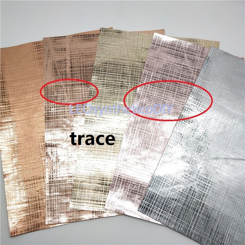 1PC 21X29CM Metallic Faux Leer Stof, Synthetisch Leer Stof Lakens, PU Leer Voor Maken Bows LEOsyntheticoDIY T296