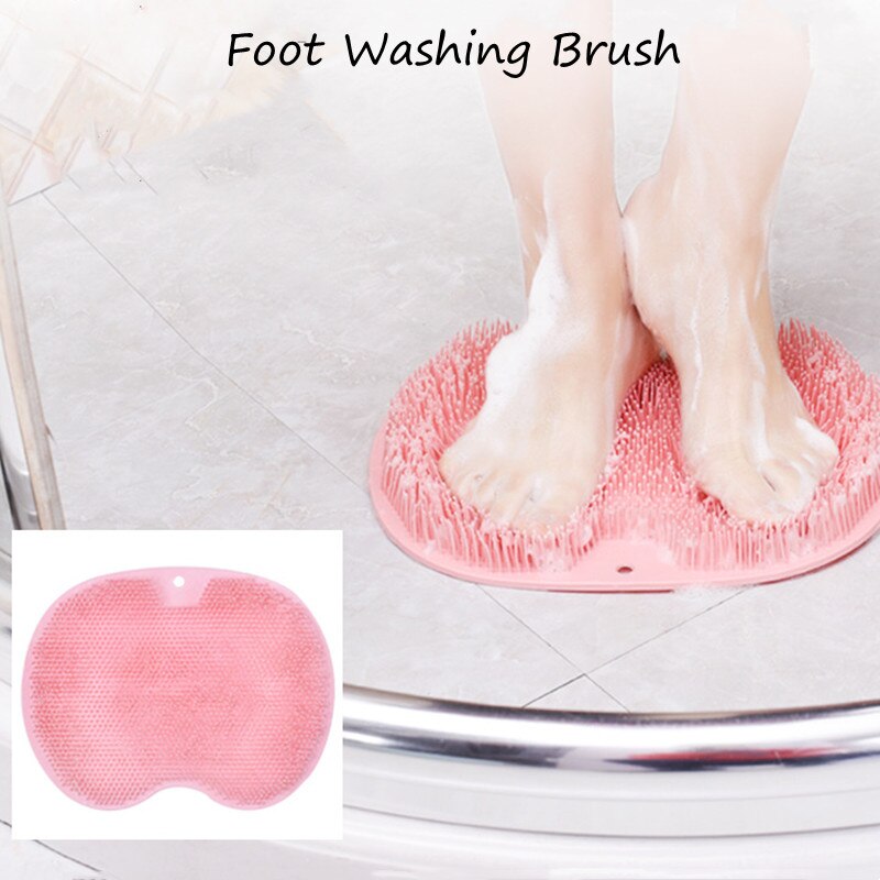 Fuß Waschen Pinsel Silikon Schlecht Fuß Massage Pad matt Dusche Massage Schlecht Nicht-Unterhose Bad matt Anti Schleudern-Pad für Fuß Waschen