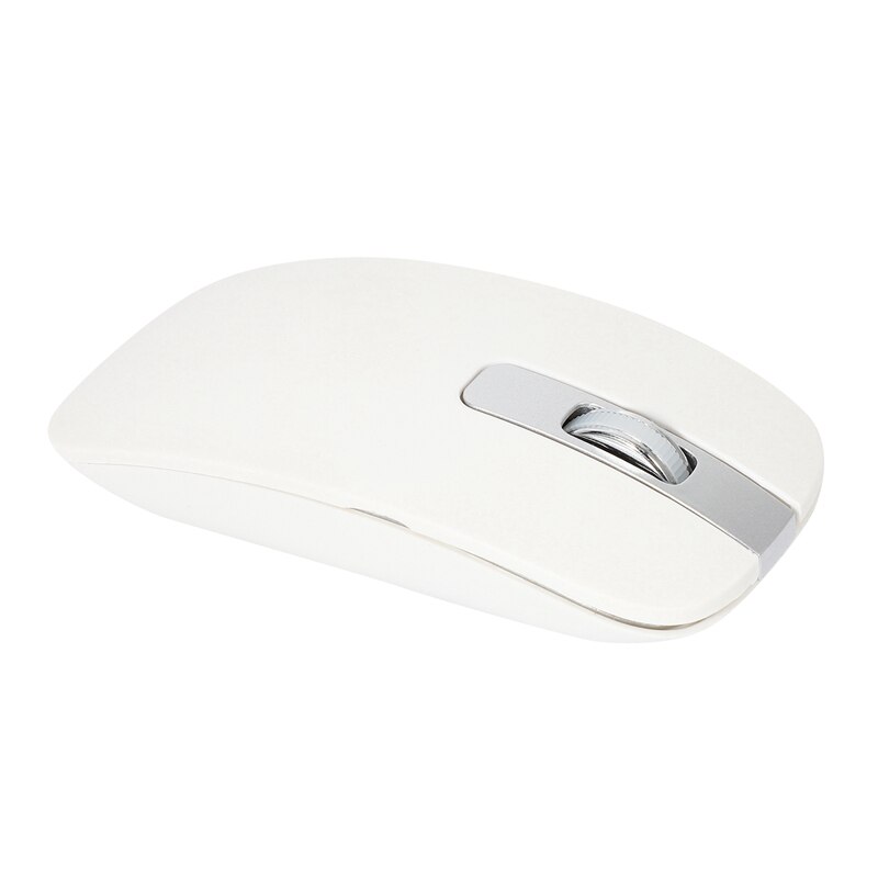 Wireless Slim White Keyboard + Wireless Optical Mouse Set For PC And Laptop