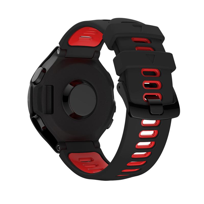Geschikt Armband 22Mm Riem Voor Garmin Forerunner 735xt 220 230 235 620 630 Siliconen Stalen Gesp Bandjes Accessoires TXTB1