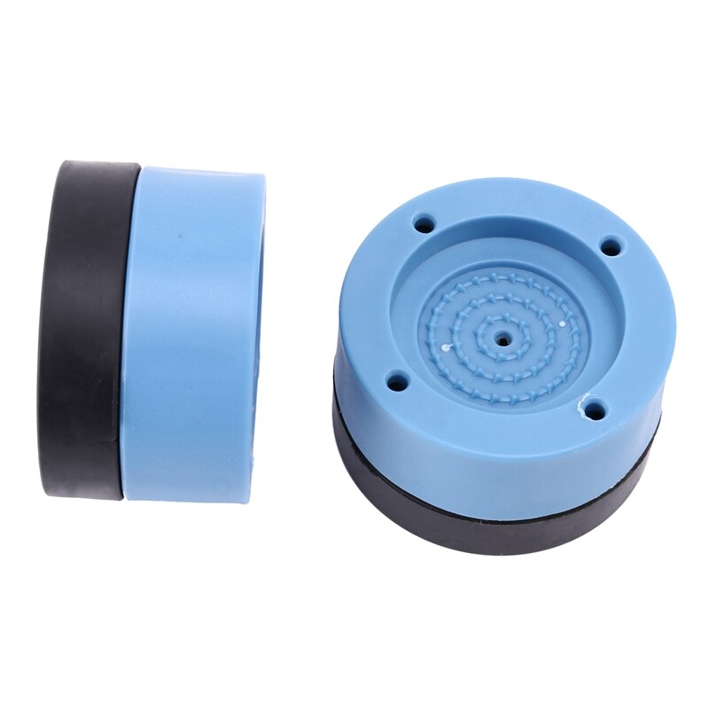 8 Pcs/Set Anti-Vibration Pads Rubber Noise Reduction Vibration Anti-Walk Foot Mount For Washing Machine Mat (Blue)