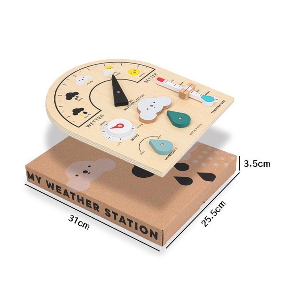 Calendario de pared de madera para niños, calendario con fecha, tiempo, aprendizaje activo, familia, juguetes para niños, Escuela en casa, E4q0