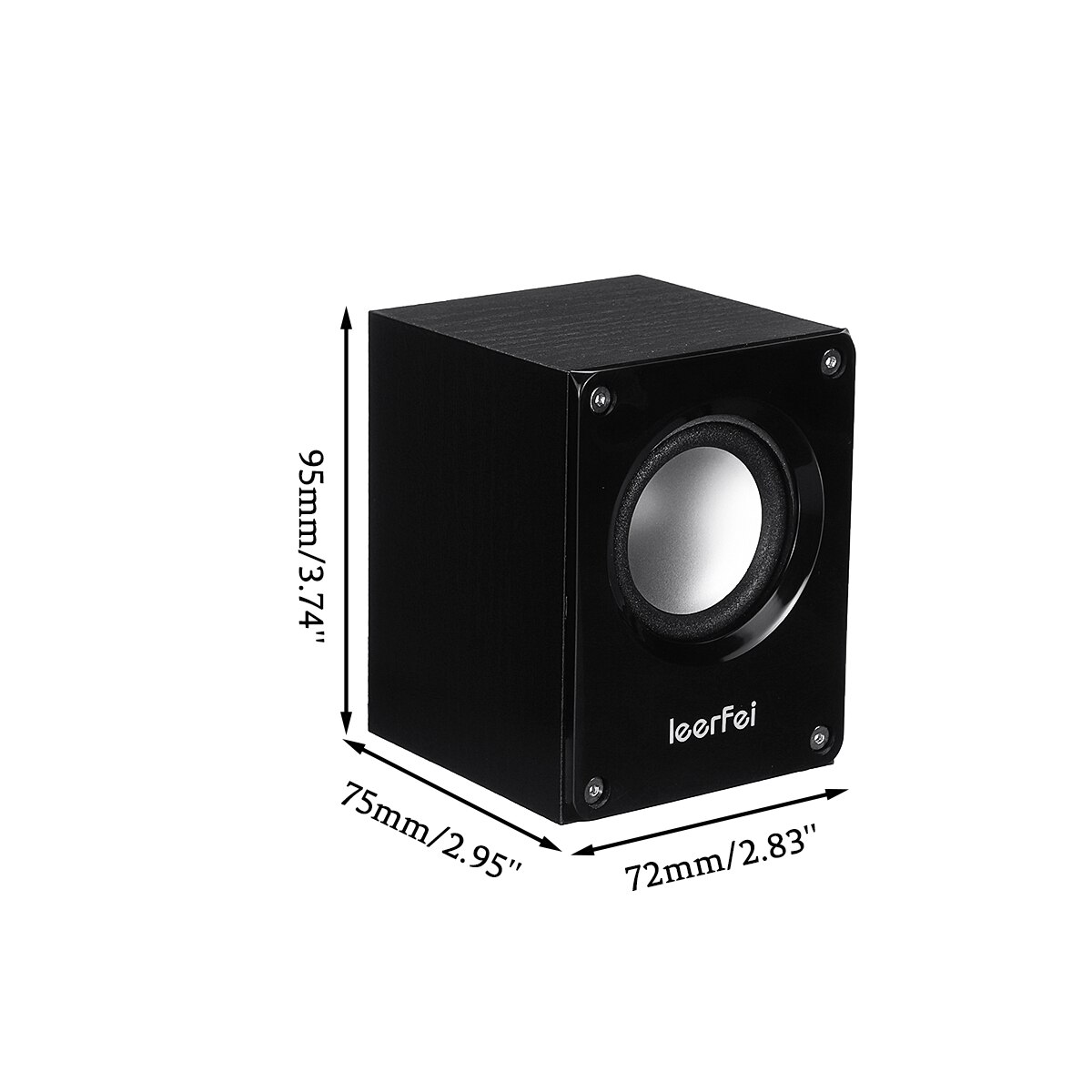 K-1061 Computer Speakers with Subwoofer For PC Desktop Computer Laptop Home Theater System USB Wired SoundBox Loudspeakers