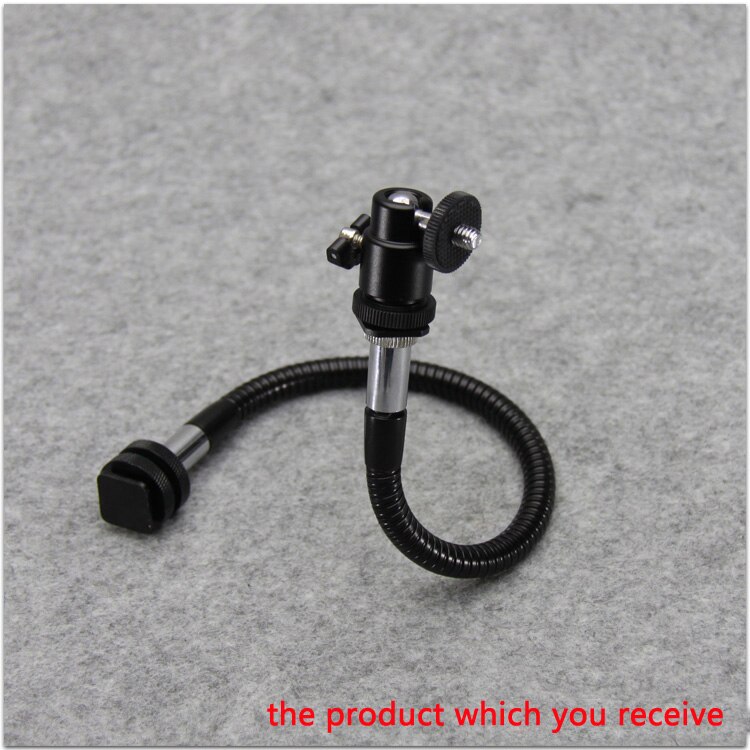 Photographic twist snake arm connector macro photography lamp bracket DSLR 360 degree Magic arm micro camera Flash light mounts: Default Title