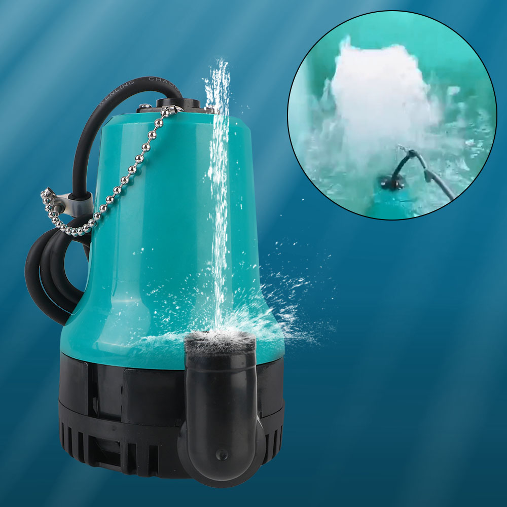 Filter Aquarium Marine Bilgen pumpe Boden absaugung Tauch wasserpumpe DC 12V/24V für Haushalt/Landwirtschaft 4600 U/min 50W tragbar
